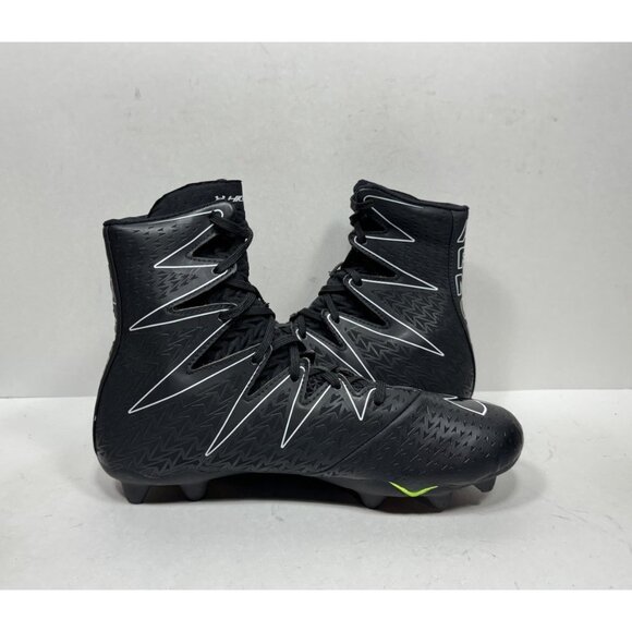 Under Armour UA Highlight MC Football Cleats Size Men’s 10 Black 1269693-001 - Picture 3 of 7